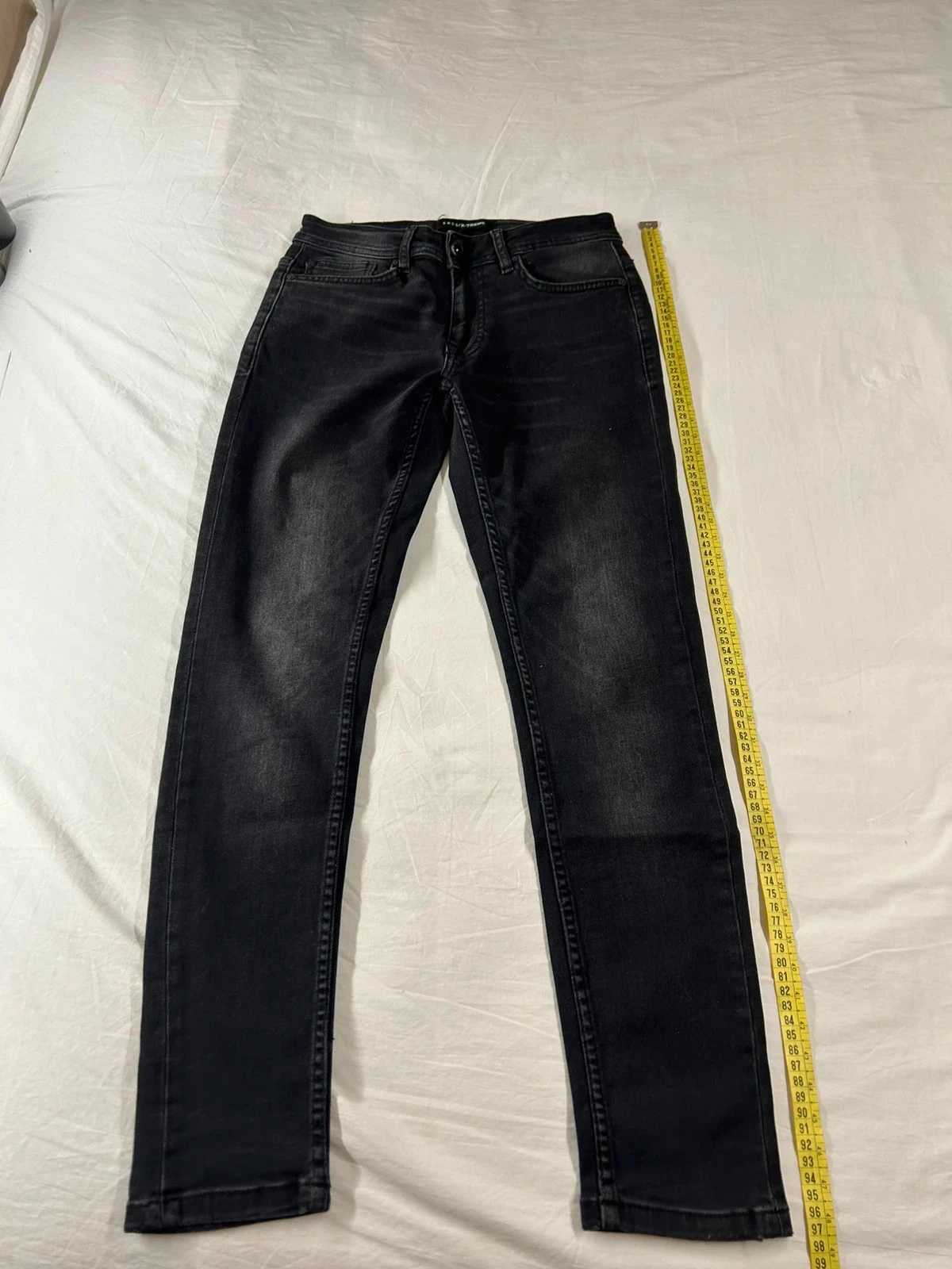 Jean noir slim smog extreme
